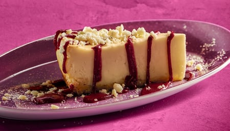 Cheesecake mit Heissgetränk_